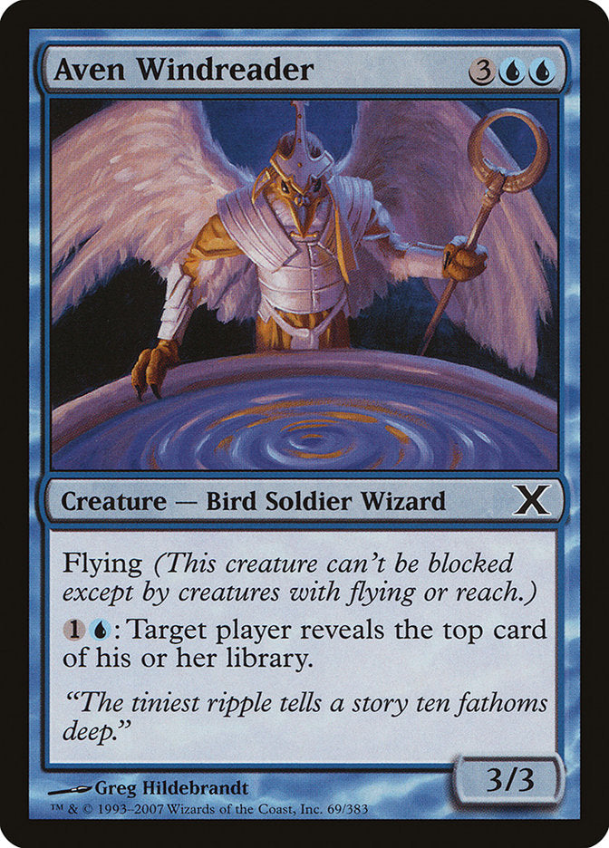 {C} Aven Windreader [Tenth Edition][10E 069]