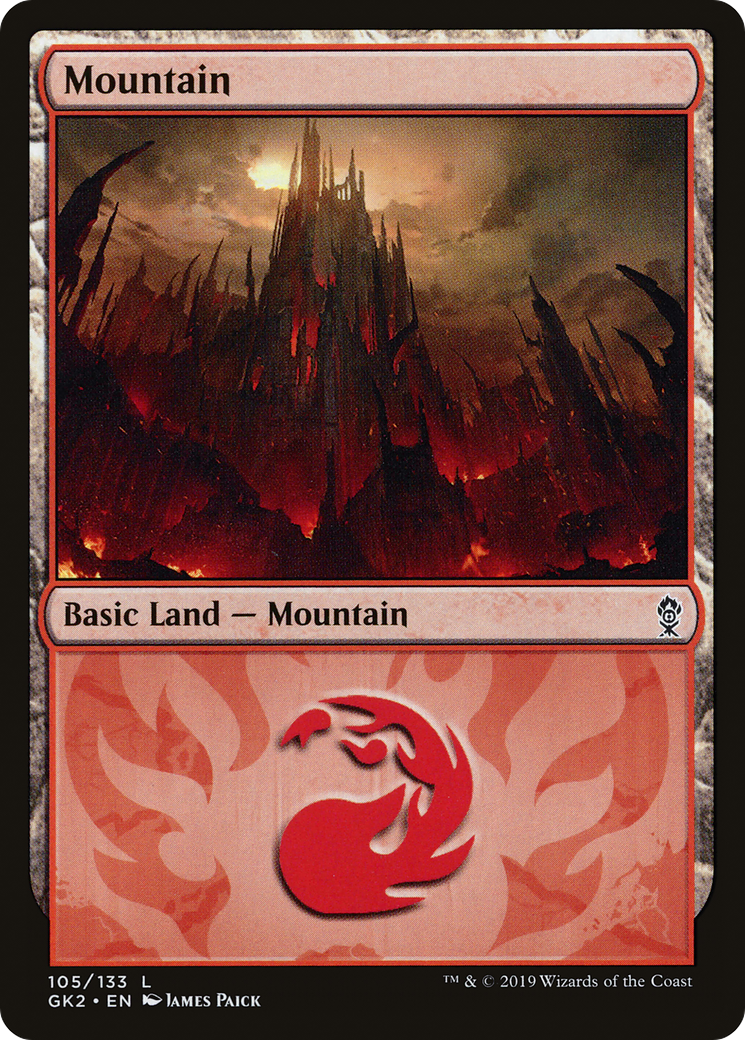{B}[GK2 105] Mountain (105) [Ravnica Allegiance Guild Kit]