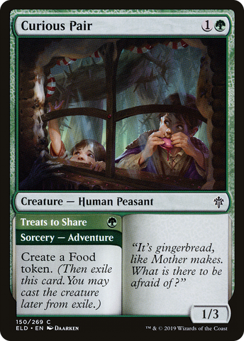 {C} Curious Pair // Treats to Share [Throne of Eldraine][ELD 150]