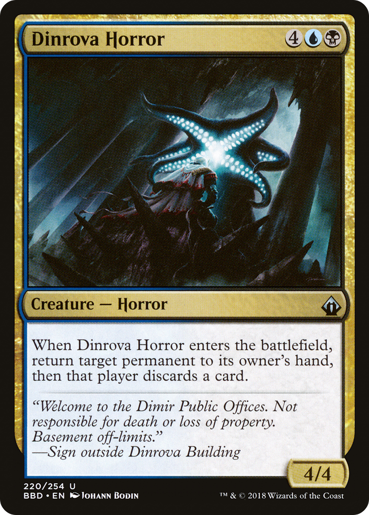 {C} Dinrova Horror [Battlebond][BBD 220]