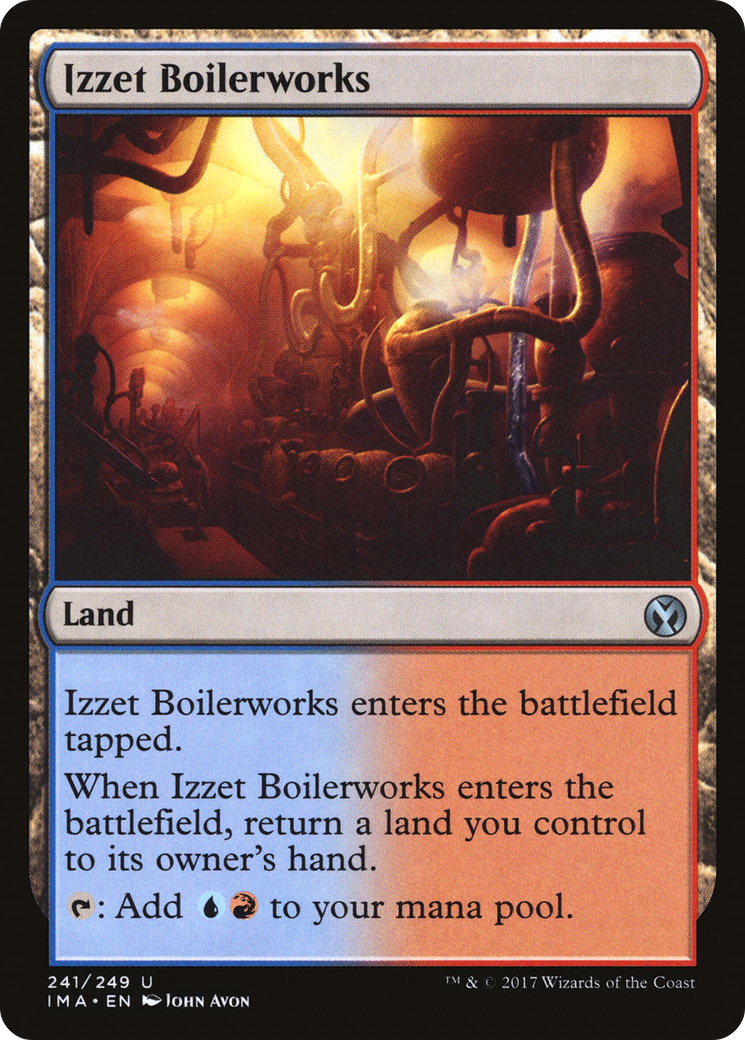 {C} Izzet Boilerworks [Iconic Masters][IMA 241]