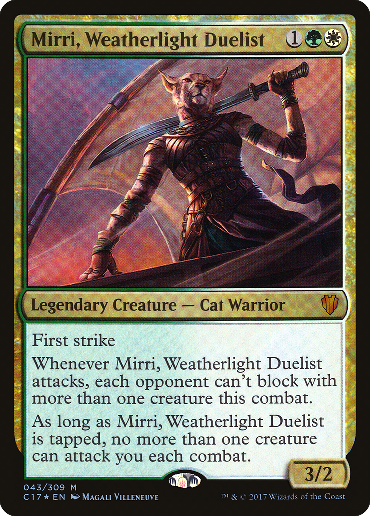 {R} Mirri, Weatherlight Duelist [Commander 2017][C17 043] - Misty Mountain Games