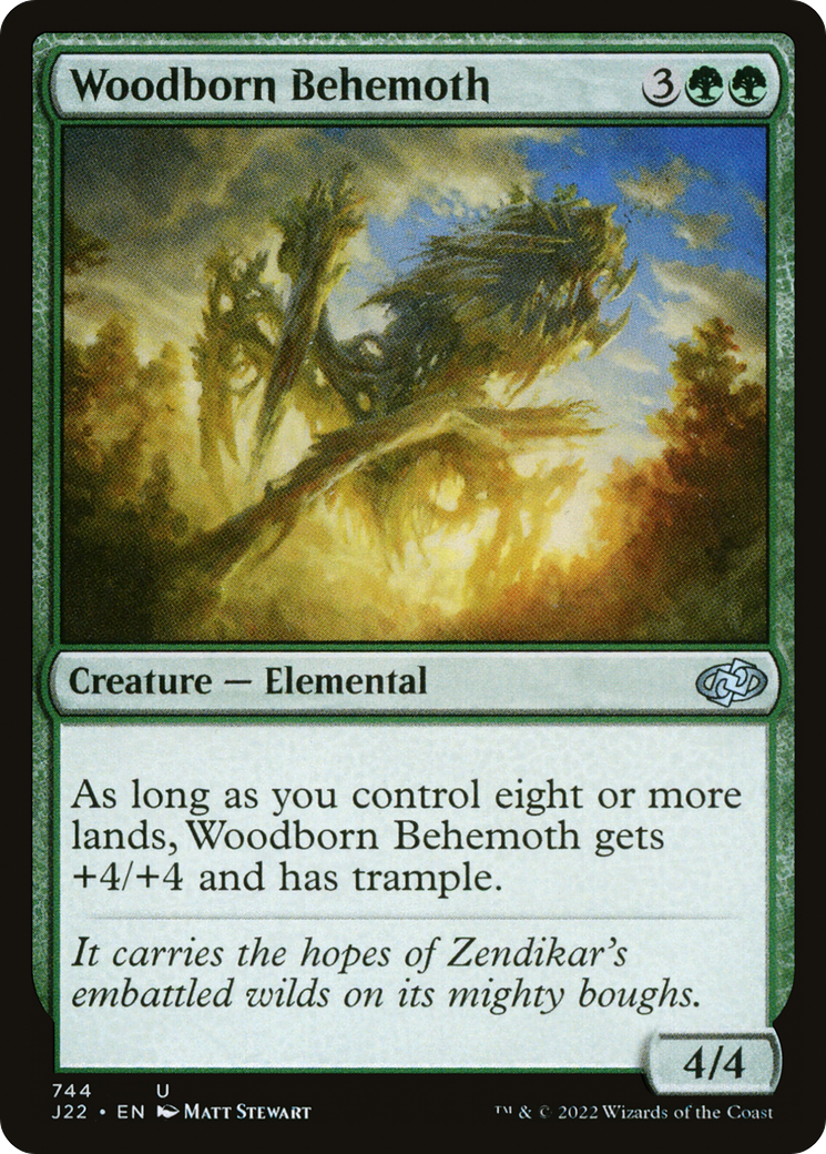 {C} Woodborn Behemoth [Jumpstart 2022][J22 744]