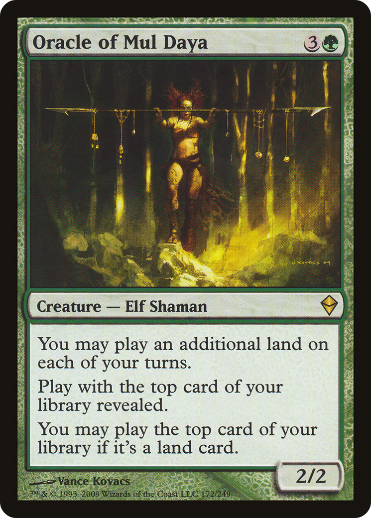 {R} Oracle of Mul Daya [Zendikar][ZEN 172]