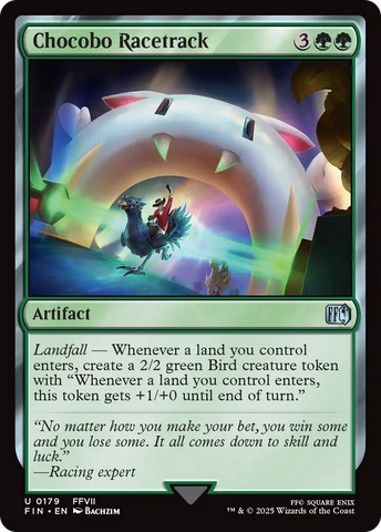 {@C} Chocobo Racetrack [FINAL FANTASY][FIN 179]