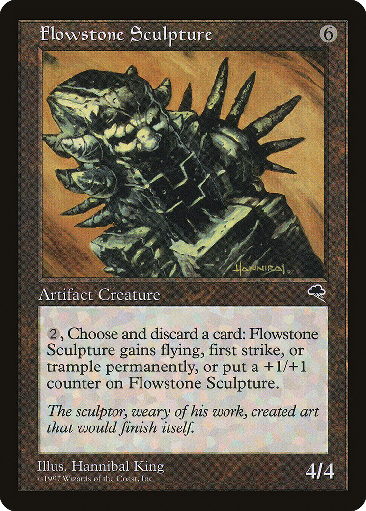 {R} Flowstone Sculpture [Tempest][TMP 288]