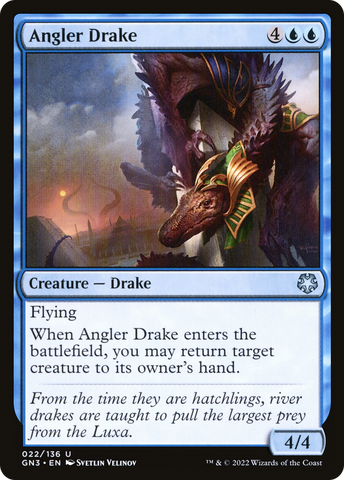 {C} Angler Drake [Game Night 2022][GN3 022]