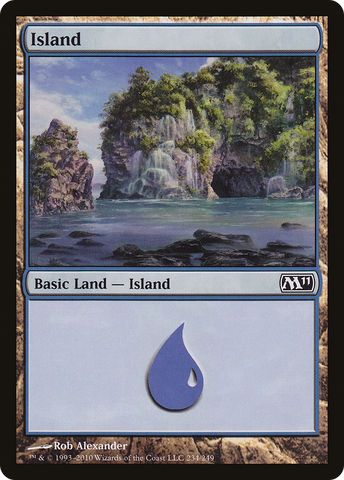{B}[M11 234] Island (234) [Magic 2011]