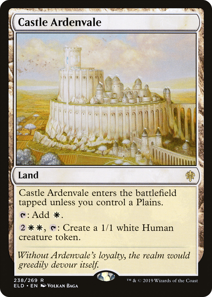 {R} Castle Ardenvale [Throne of Eldraine][ELD 238]