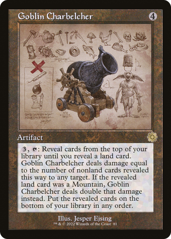 {R} Goblin Charbelcher (Retro Schematic) [The Brothers' War Retro Artifacts][BRR 088]