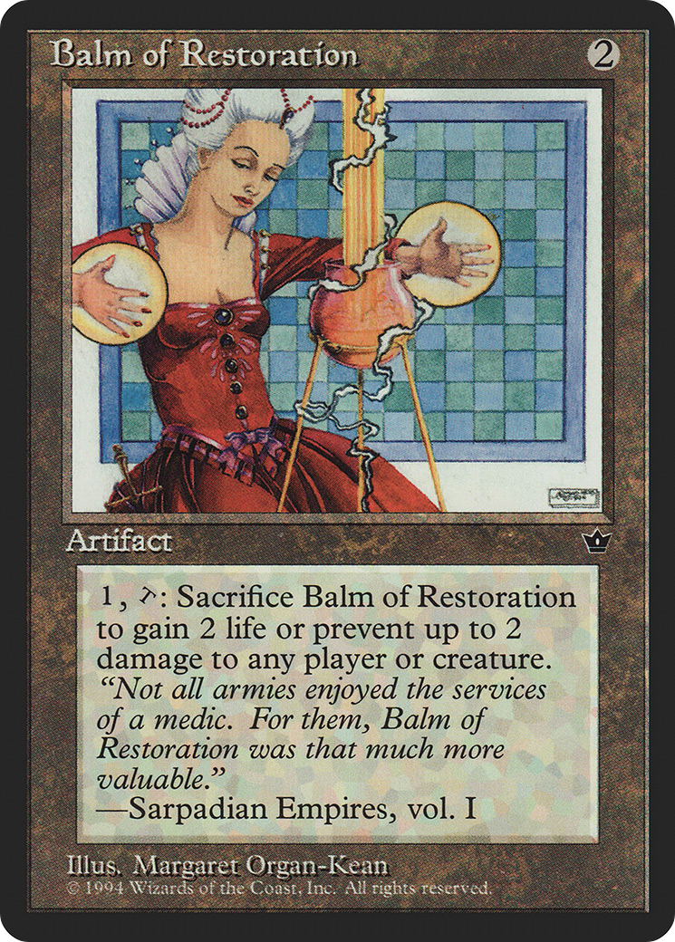 {R} Balm of Restoration [Fallen Empires][FEM 082]