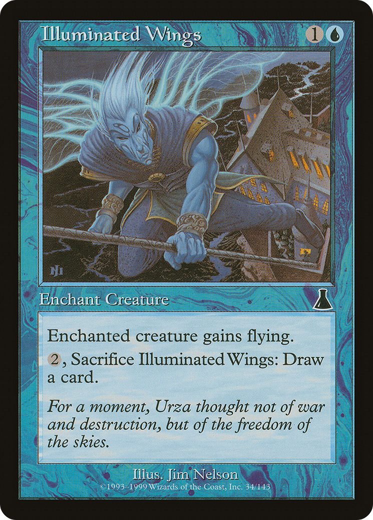 {C} Illuminated Wings [Urza's Destiny][UDS 034]