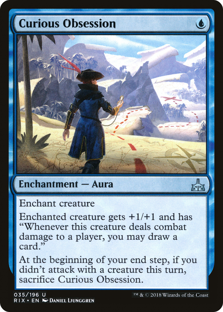 {C} Curious Obsession [Rivals of Ixalan][RIX 035]