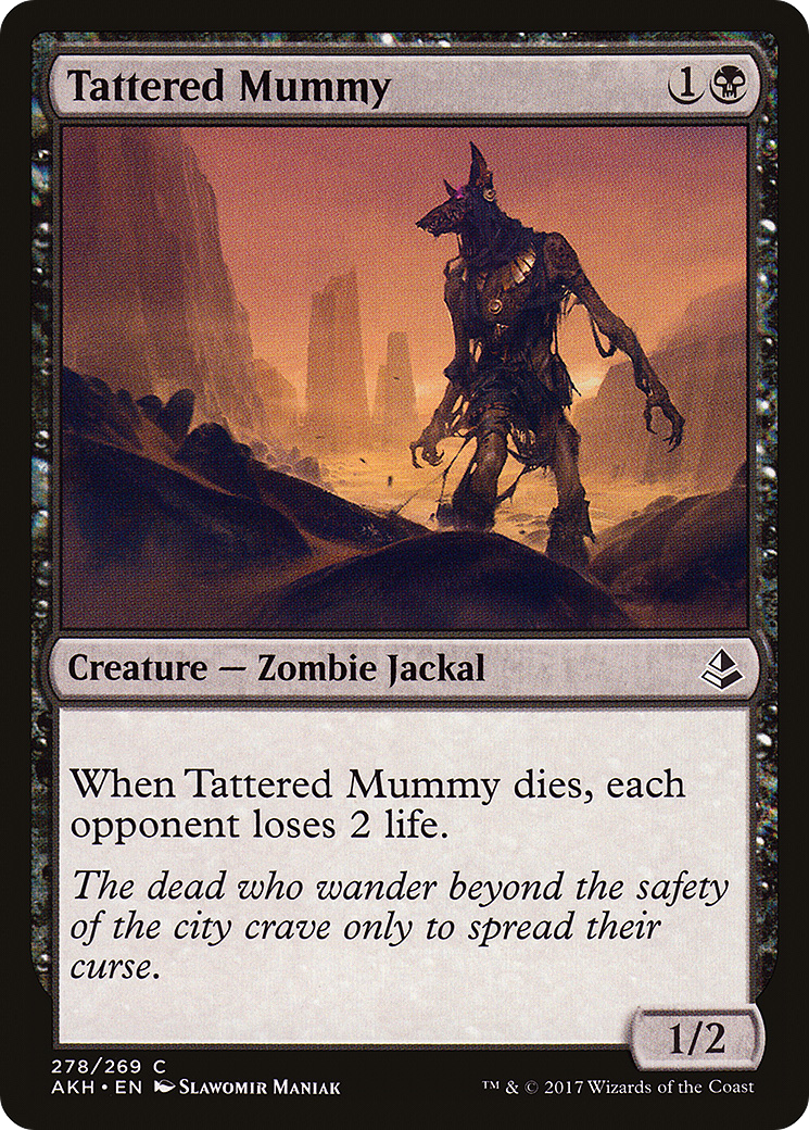 {C} Tattered Mummy [Amonkhet][AKH 278]