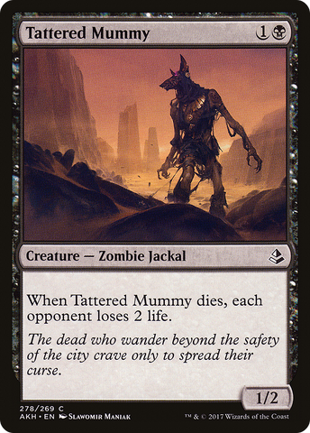 {C} Tattered Mummy [Amonkhet][AKH 278]