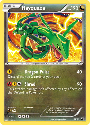 [PKM-R] Rayquaza (11/20) [Black & White: Dragon Vault]
