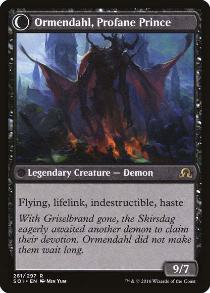 {R} Westvale Abbey // Ormendahl, Profane Prince [Shadows over Innistrad][SOI 281] - Misty Mountain Games