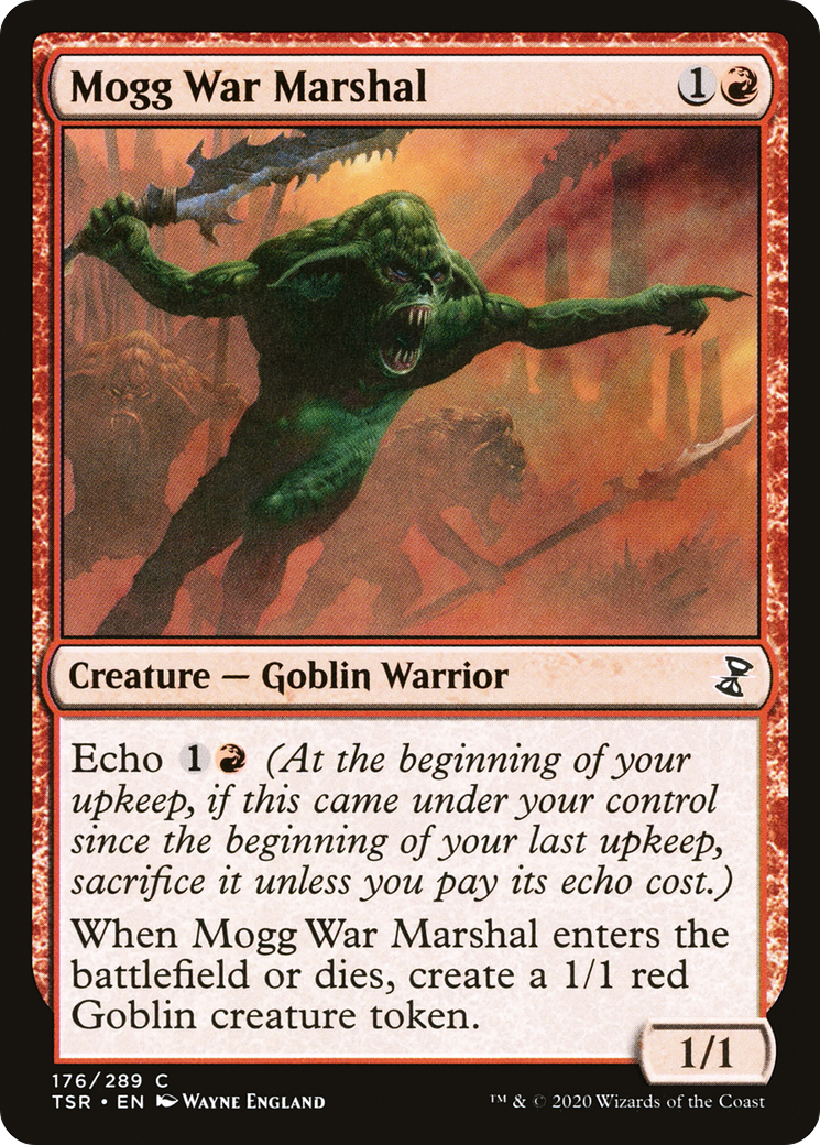 {C} Mogg War Marshal [Time Spiral Remastered][TSR 176]