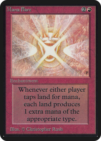 {R} Mana Flare [Alpha Edition][LEA 162]