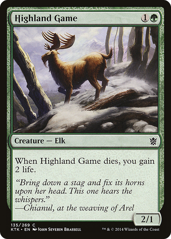{C} Highland Game [Khans of Tarkir][KTK 135]