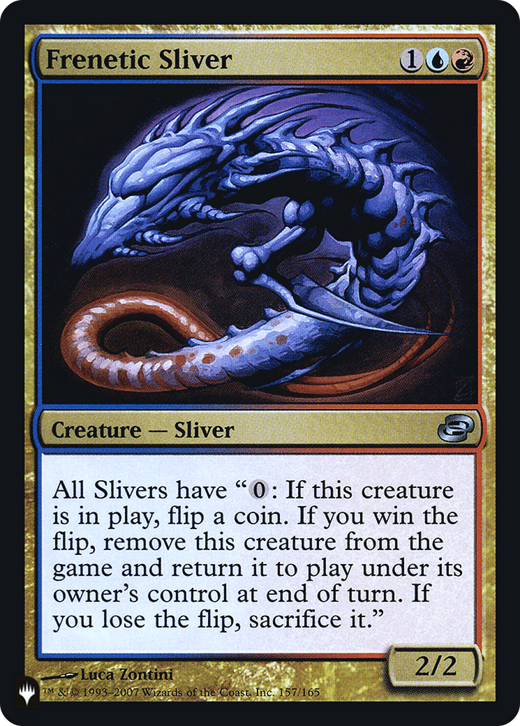 Frenetic Sliver [LIST PLC-157]  Foil