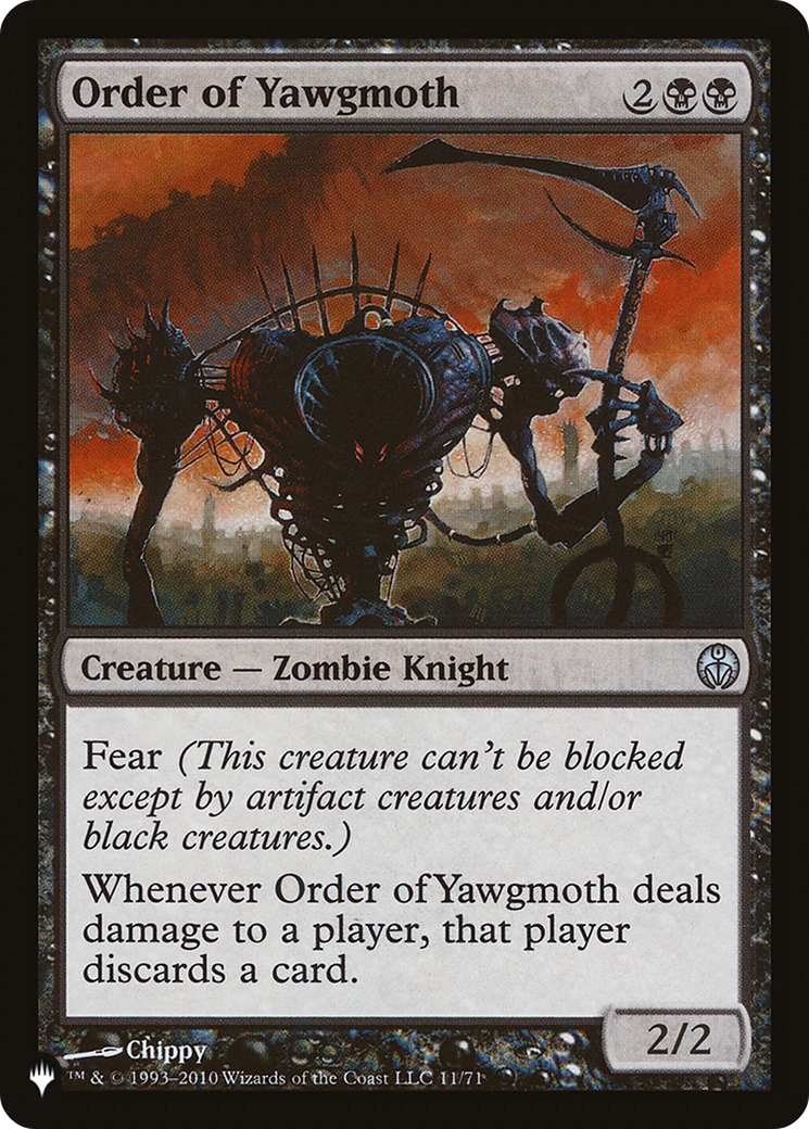 Order of Yawgmoth [LIST DDE-11]