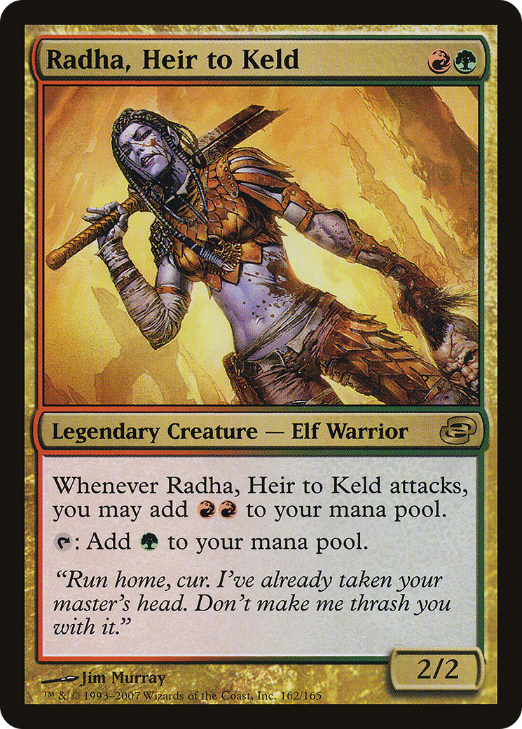 {R} Radha, Heir to Keld [Planar Chaos][PLC 162]