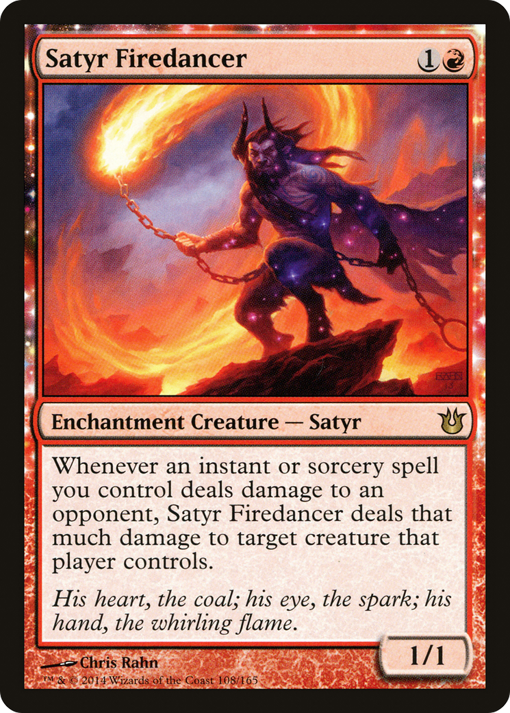{R} Satyr Firedancer [Born of the Gods][BNG 108]