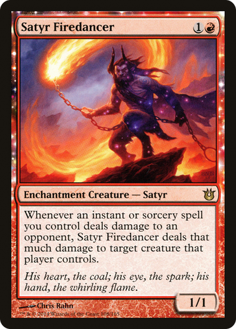 {R} Satyr Firedancer [Born of the Gods][BNG 108]
