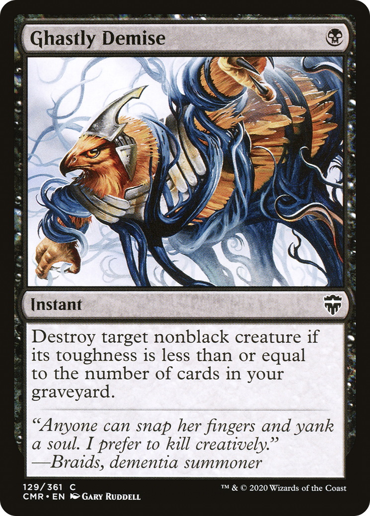 {C} Ghastly Demise [Commander Legends][CMR 129]