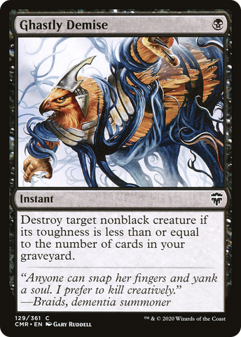 {C} Ghastly Demise [Commander Legends][CMR 129]
