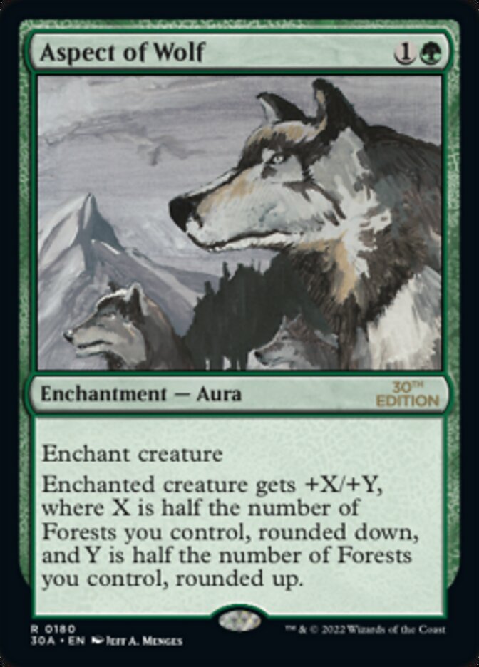 {R} Aspect of Wolf [30th Anniversary Edition][30A 180]