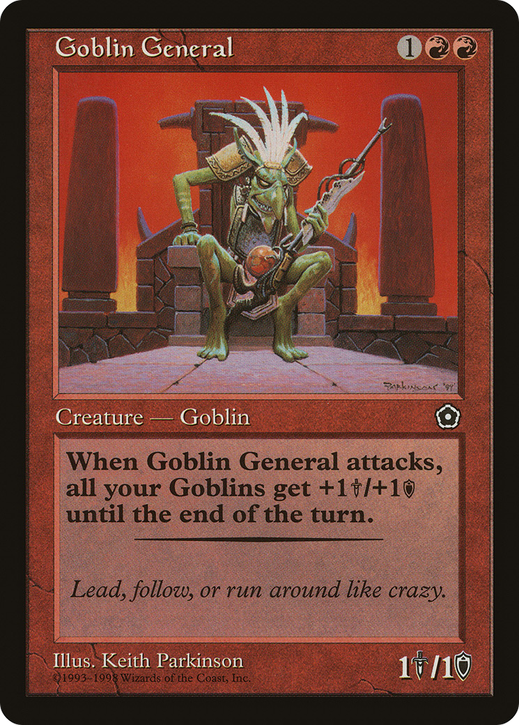 {R} Goblin General [Portal Second Age][PO2 097]
