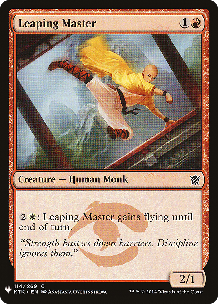 {C} Leaping Master [Mystery Booster][LS KTK 114]