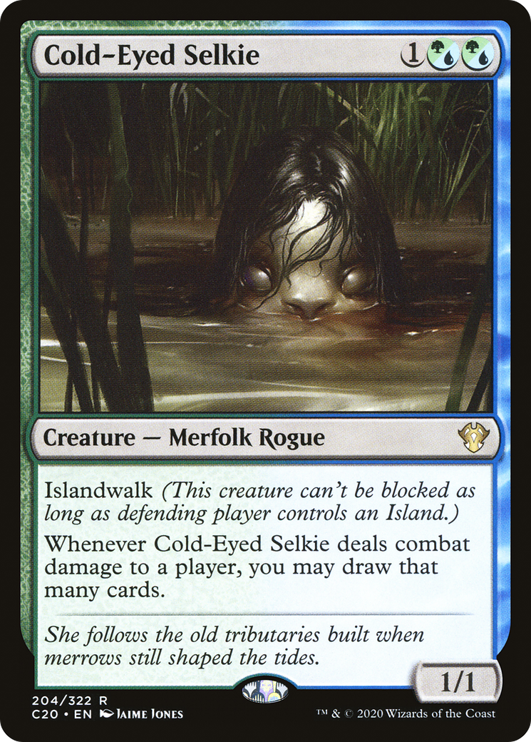 {R} Cold-Eyed Selkie [Commander 2020][C20 204]
