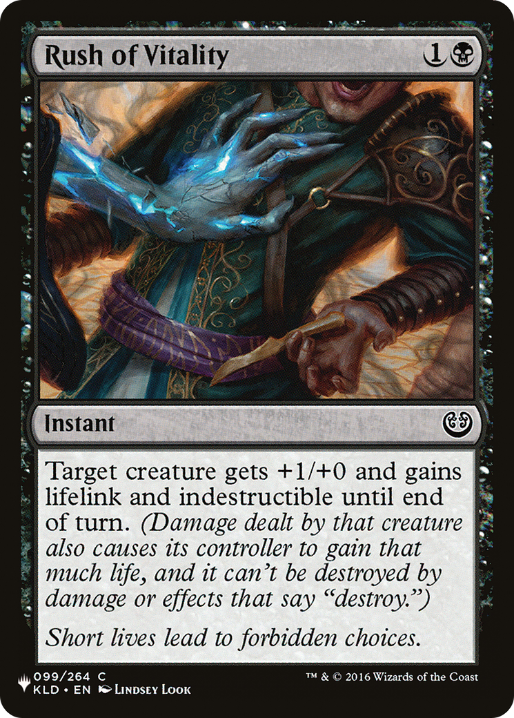 Rush of Vitality [LIST 099/264]