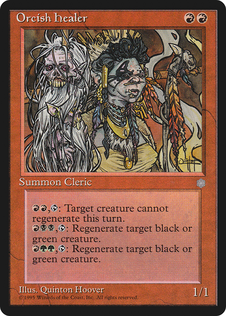 {C} Orcish Healer [Ice Age][ICE 208]