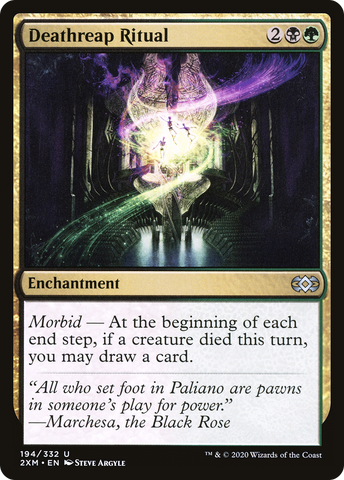 {C} Deathreap Ritual [Double Masters][2XM 194]