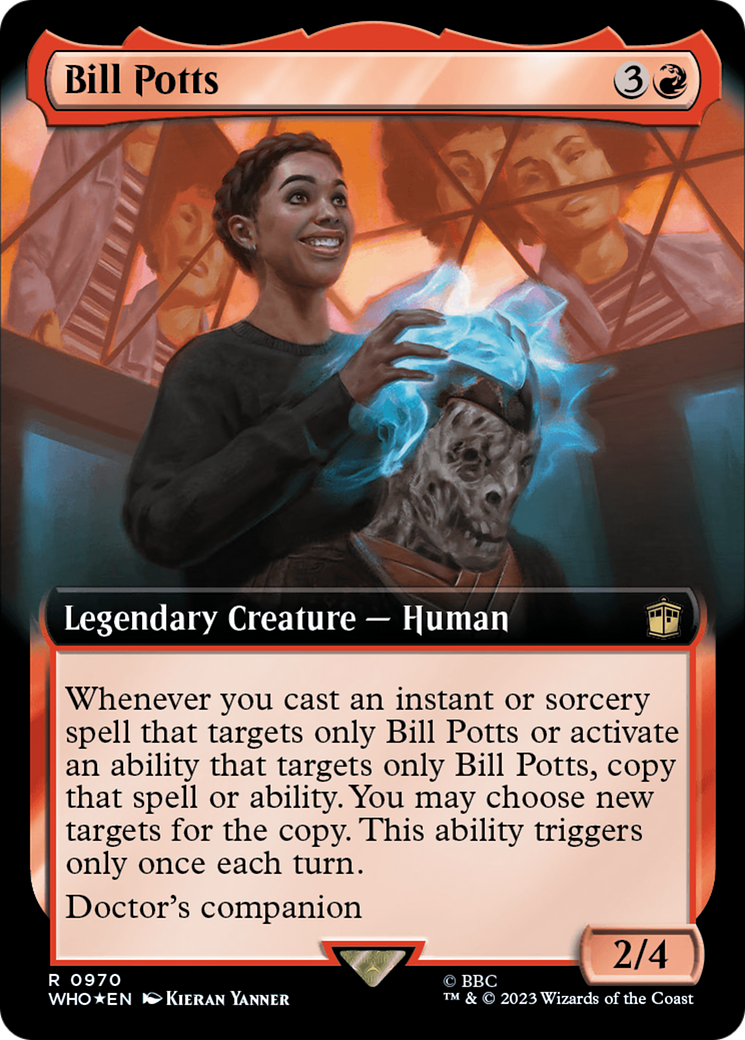 {R} Bill Potts (Extended Art) (Surge Foil) [Doctor Who][WHO 970]