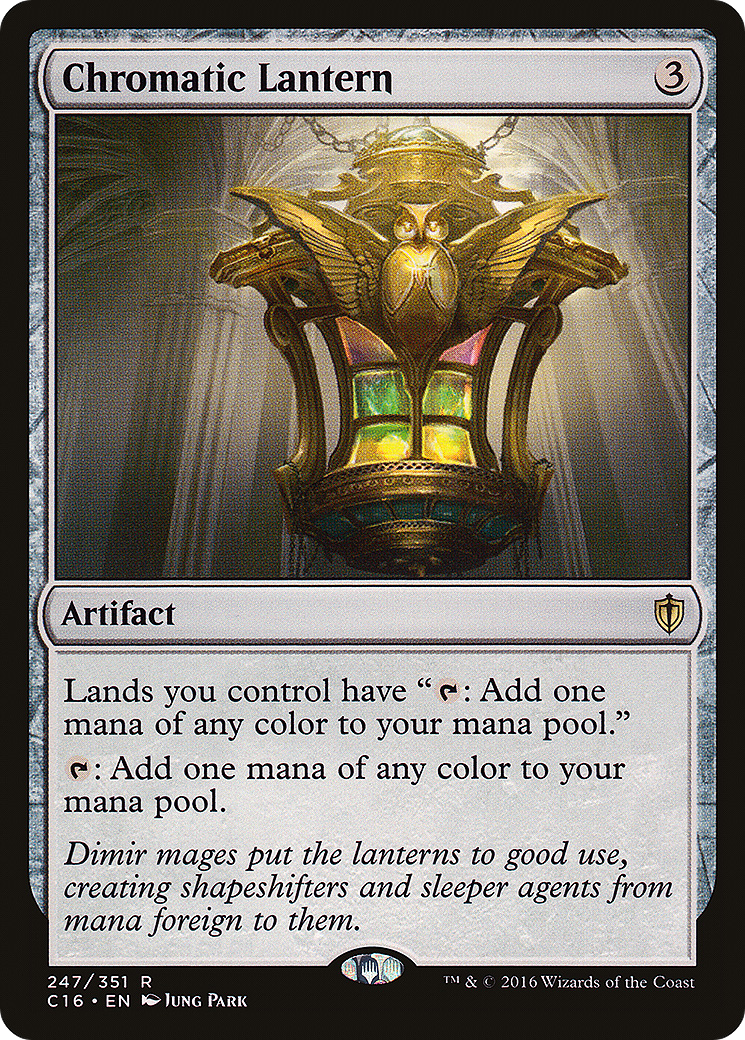 {R} Chromatic Lantern [Commander 2016][C16 247]