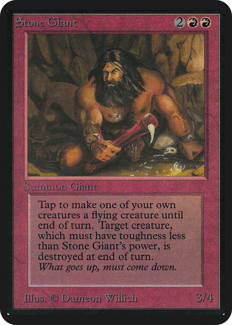 {C} Stone Giant [Alpha Edition][LEA 176]