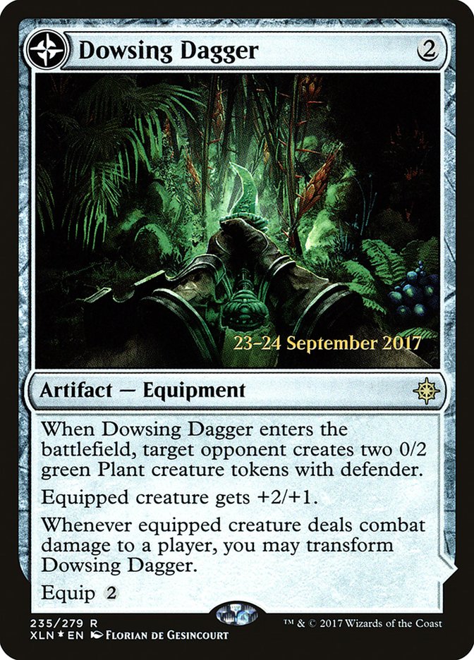{R} Dowsing Dagger // Lost Vale [Ixalan Prerelease Promos][PR XLN 235] - Misty Mountain Games