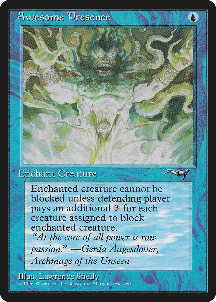 {C} Awesome Presence (Creature Side) [Alliances][ALL 023]