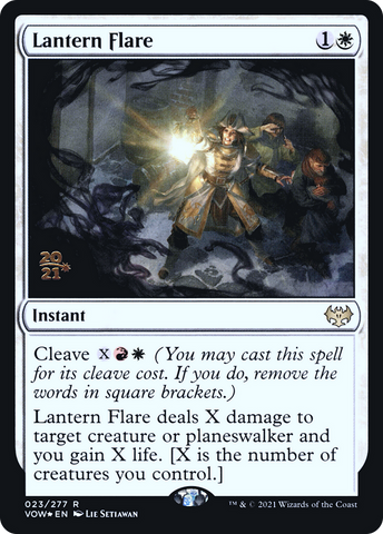 {R} Lantern Flare [Innistrad: Crimson Vow Prerelease Promos][PR VOW 023]