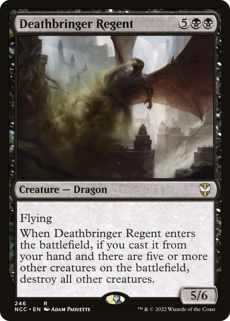 {R} Deathbringer Regent [Streets of New Capenna Commander][NCC 246]