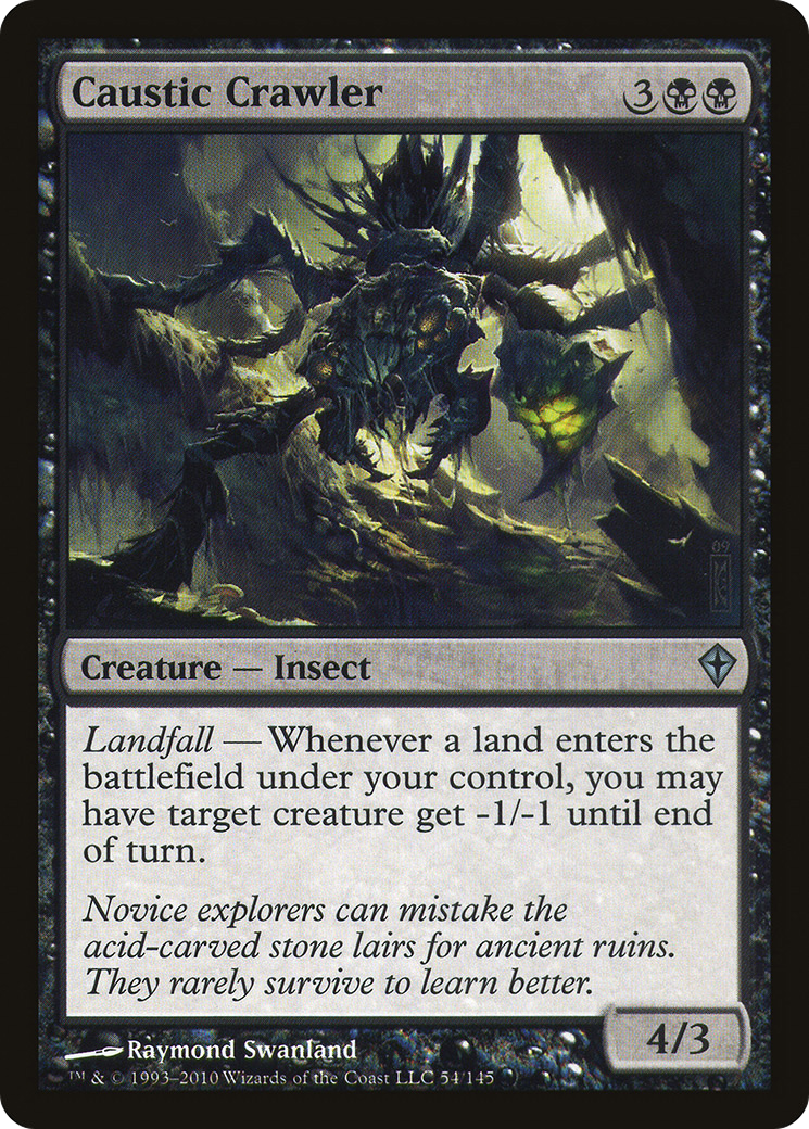 {C} Caustic Crawler [Worldwake][WWK 054]