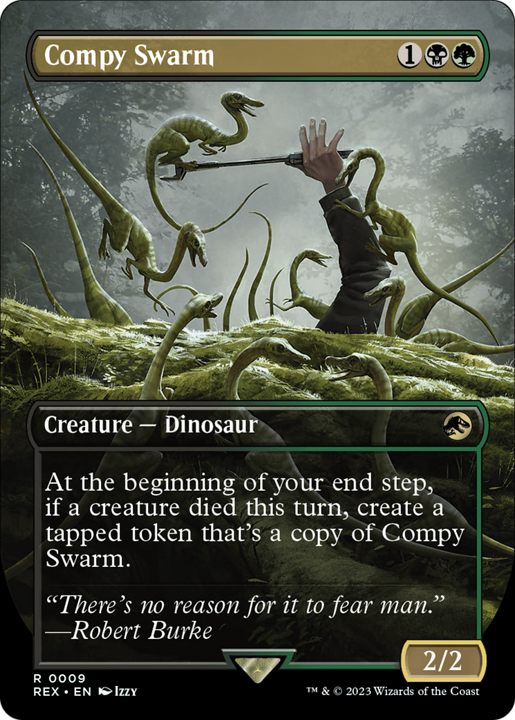 {R} Compy Swarm (Borderless) [Jurassic World Collection][REX 009]