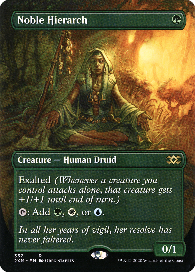 {R} Noble Hierarch (Toppers) [Double Masters][2XM 352]