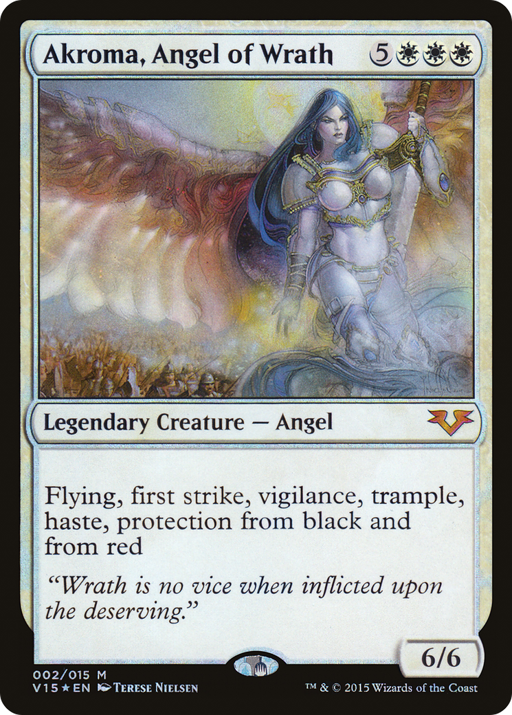 {R} Akroma, Angel of Wrath [From the Vault: Angels][V15 002]