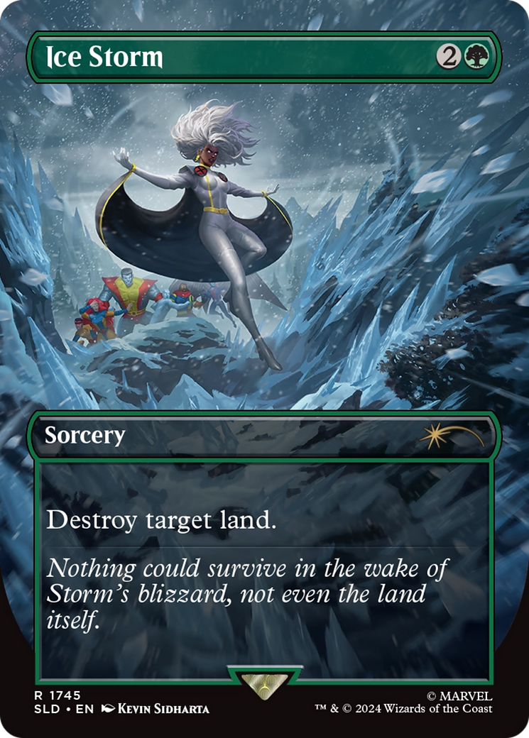 Ice Storm [SLD-1745]  (Borderless) Foil
